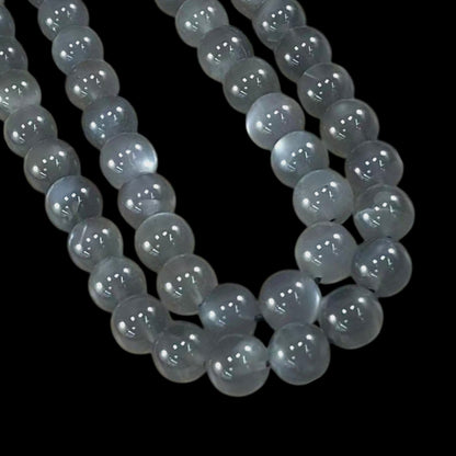 Gray Moonstone, AA Grade, Round 10mm