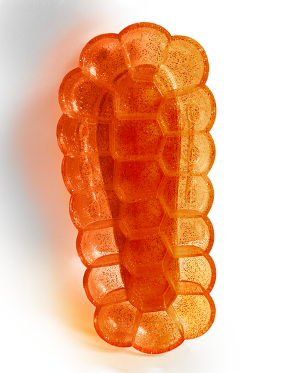 ADULT ELECTRIC ORANGE BUBBLE SLIDES