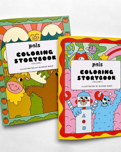 Coloring Story Books
